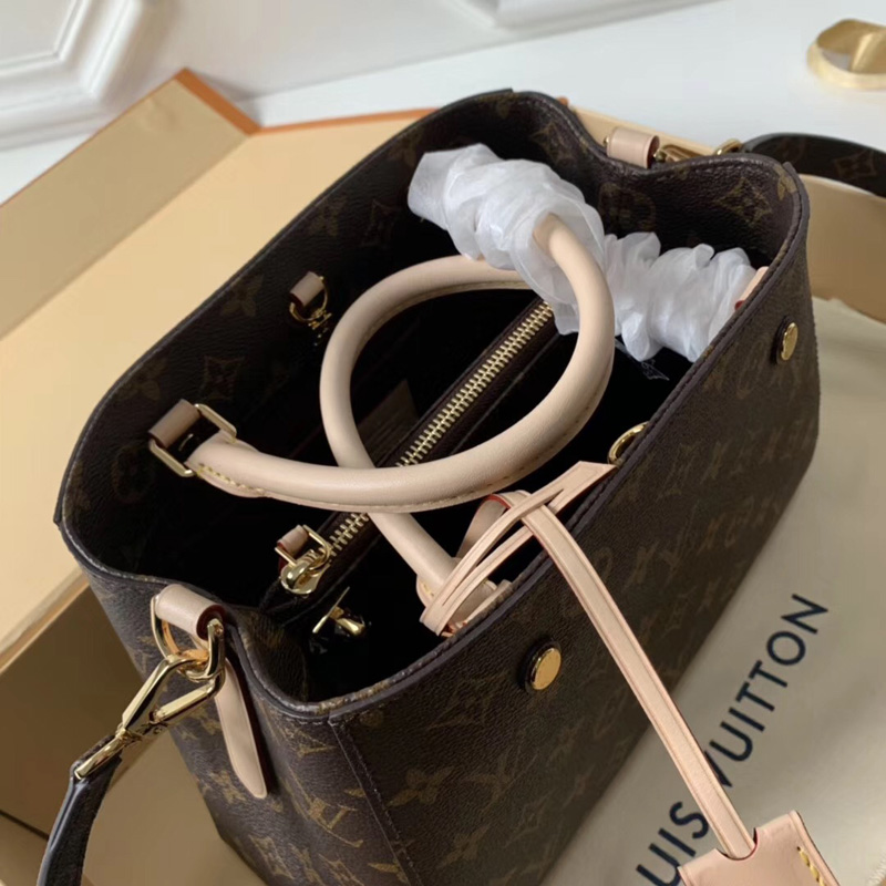 M41056 LV Montaigne 中號手袋 LV女包 LV蒙田包 LV手提斜跨倆用包