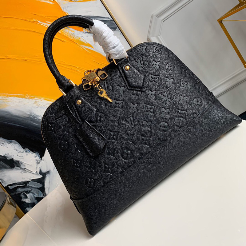 M44832 LV NEO ALMA PM手袋 全皮壓花女包 LV貝殼包 白色