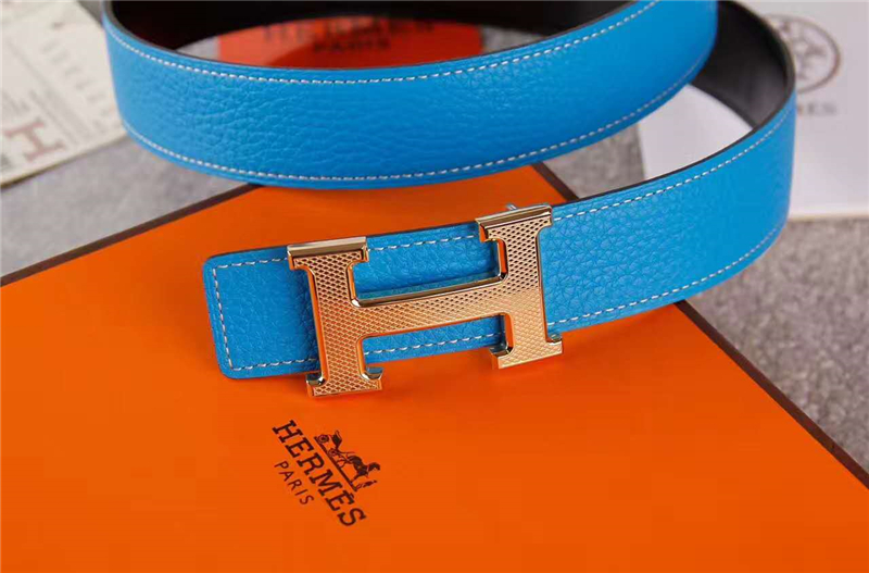 HERMES 愛馬仕 原版進(jìn)口牛皮 雙面使用 進(jìn)口機(jī)車車線 不銹鋼扣頭