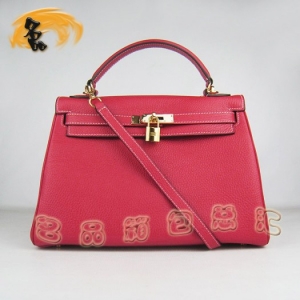 6108 Hermes Kelly �P��� 32cm ��(��i)�R�˺�ɫ��֦�yŮ�� ����� б��� ���