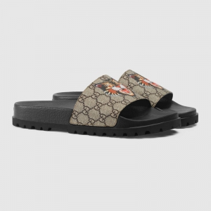474282 GUCCI ���؈ӡ�� GG Supreme�߼����췫�� ��Ь ��ľɫ