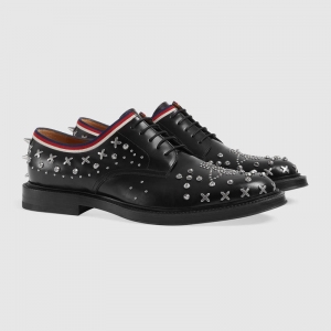 472751 GUCCI �T��b� Ƥ��ϵ��Ь ��ɫ