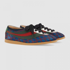 492738 GUCCI Falacer�����b� �pGӡ�� ��(f��)���L(f��ng) �\(y��n)��(d��ng)Ь �{(l��n)ɫ
