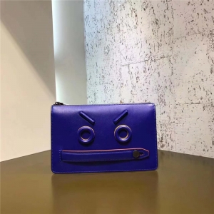 FENDI �ҵ� 352B 2017�¿� face����СţƤ���ð� ���{(l��n)ɫ