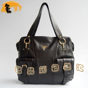 65826 Prada���¿� �����_�r��Ůʿ�μ�� Prada�M�ڸߙnţƤŮ�� ��ɫ