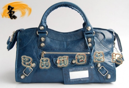 084328A Balenciaga�μ�� Balenciaga�C܇�� ������������� �M����ƤŮ�� ���{ɫ