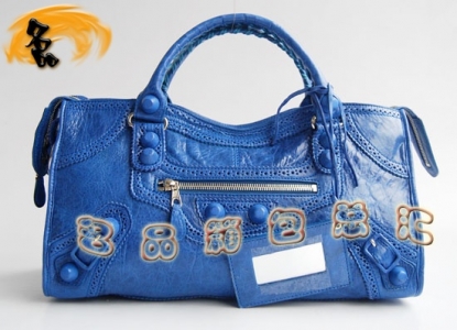 084828 1:1Ʒ�|(zh��) Balenciaga�C܇�� Ůʿ�μ�� ����������Ƥ��߅Ƥ������ �{ɫ