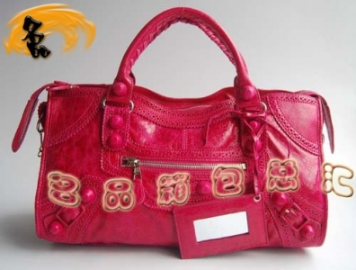 084828 1:1Ʒ�|(zh��) Balenciaga�C܇�� Ůʿ�μ�� ����������Ƥ��߅Ƥ������ �Ҽtɫ