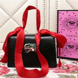 466405 GUCCI ���^ ��Ƥ �I������ �p�����Y(ji��) б������� ��ɫ