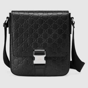 473877 GUCCI Gucci Signature ��Ƥ ���wǰ�� �]��� ��ɫ