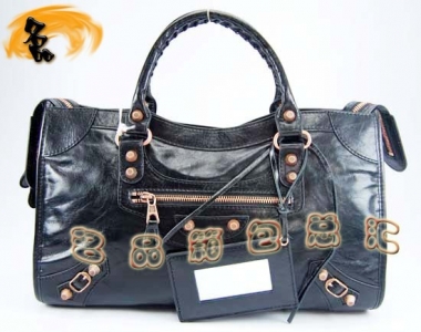 084332C  Balenciaga����� �������҆μ�� �C܇�� �M��ţƤ����r��Ů�� ��ɫ