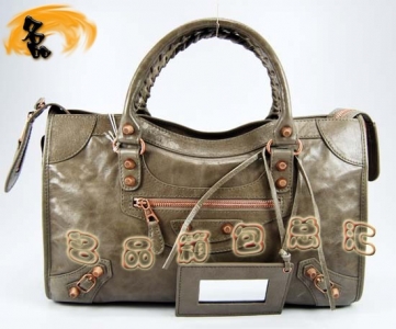 084332C  Balenciaga����� �������҆μ�� �M��ţƤ����r��Ů�� �y��ɫ