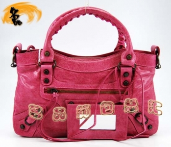 103208  �������ҙC܇�� ����� Balenciaga�μ�� �M����Ƥ�r��Ů���ۼtɫ