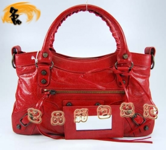 103208  �������ҙC܇�� ����� Balenciaga�μ�� �M����Ƥ�r��Ů�� �tɫ
