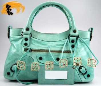 103208  �������҆μ�� Balenciaga�C܇�� �M����Ƥ�r��Ů�� ����� ��ˮ�{ɫ