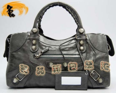 173082A  Balenciaga����� �������҆μ�� �M��ţƤ��(j��ng)��r��Ů�� �C܇�� ���y��ɫ