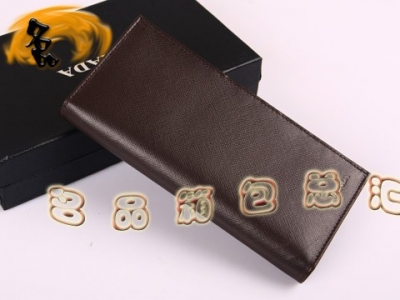 2M1113A Prada�X�� �M��ʮ�ּyţƤ�X�A �����_(d��)��ʿ�L���X�� Prada�X�A ��ɫ