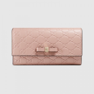 388679 Gucci Signatureϵ�� �ቺƤ�� �����Y �L��Ƥ�A �\��ɫ