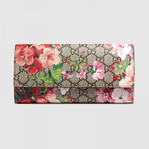 410074 GUCCI GG Blooms ӡ�� GG Supreme�߼����췫�� �L��Ƥ�A
