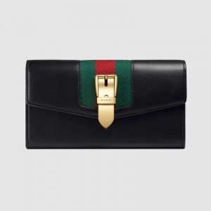 476084 GUCCI Sylvie ϵ�� Ƥ�� �{�t��������ƴƤ �L��Ƥ�A ��ɫ