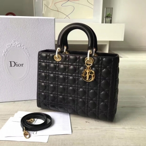Dior�ϊW Lady Dior��������� �߸��̖ ��ɫ��Ƥ ���