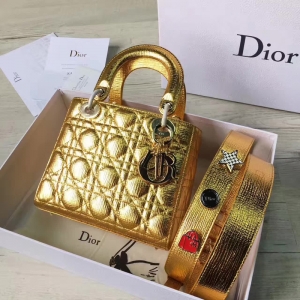 Dior LADY DIORС��Ƥ����� 2017�¿�ϊW���´����� ��ɫ