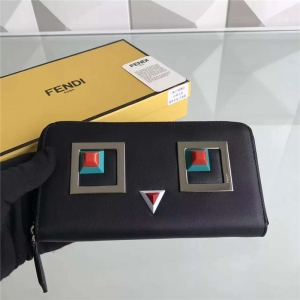 FENDI �ҵ� 0215 2017�¿� ��ɫ�h�@ʽ���CONTINENTAL�X�� ��ɫ