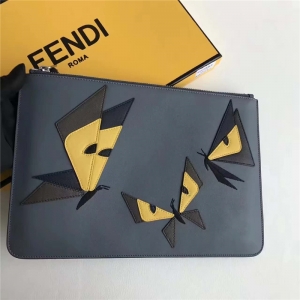 0083 FENDI �ҵ� ���CƴƤ �������� ����СţƤ�w�����ð� ���ɫ
