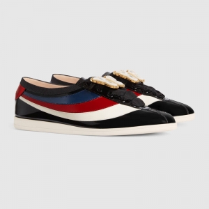 493687 GUCCI Falacer �����b� ��Ƥ �͎��\(y��n)��(d��ng)Ь ��ɫ
