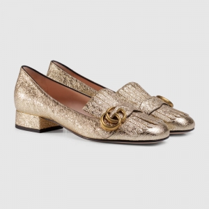 453480 GUCCI GG Marmont ϵ�� �����|(zh��)�� ��Ƥ�͸�Ь �Kɫ