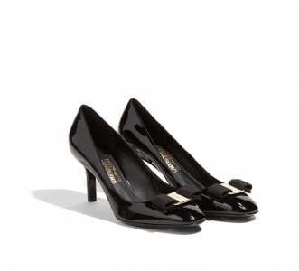 685230 Ferragamo������Ľ VARA ��Ƥ �����Y(ji��)�߸�Ь ��ɫ