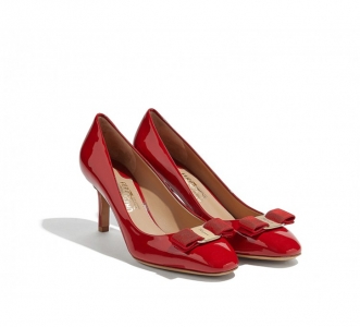 685232 Ferragamo������Ľ VARA ��Ƥ �����Y(ji��)�߸�Ь �tɫ