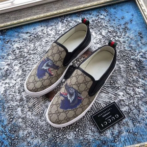 Gucci��Ь ���YЬ�� �M(j��n)��ţƤ ȫ�ֹ� Gucci�������� ���^ӡ��