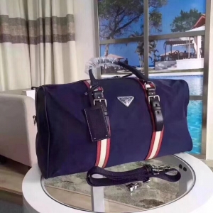 VS0330S Prada���а� ��ˮ�� �pƤ������ ��Ůͨ�� ���e��� �{(l��n)ɫ