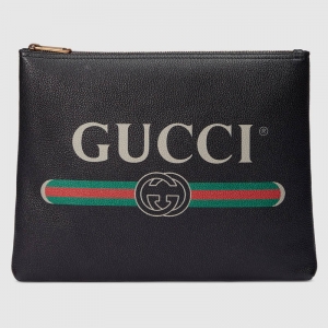 500981 Gucci��(bi��o)�R ��(f��)��ӡ�� ܛƤ�� ��̖ ���ð� ��ɫ