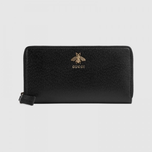 523667 Gucci Animalierϵ��Ƥ��ȫ���ʽ�X�� �۷��b��X�A ��ɫ