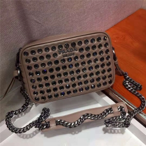 1BH103 PradaŮ�� �����_(d��)Ů�� СţƤ ˮ���b� �����_(d��)�μ�б��� �ӻ�ɫ