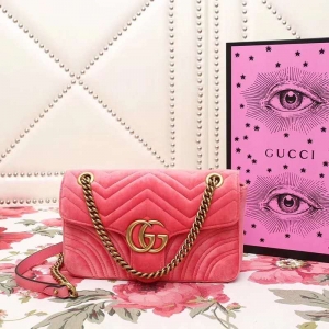 443947 GucciŮ�� GG Marmontϵ�� ���Z�q С̖ ���Y朗l�� Gucciб��� ���ϼt