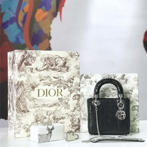M673 Dior�ϊW Lady Dior ����ϊW������ ��Ƥ Dior朗l�� ��ɫ�y��