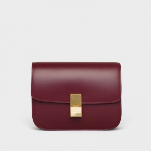ِ��Celine boxŮ�� ِ�ն����� CLASSIC��̖(h��o)����СţƤ�ִ� �Ƽtɫ