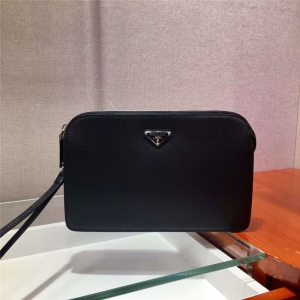 2VF056 Prada�п��ְ� Saffianoʮ�ּyţƤ ���ǻ՘�(bi��o) �����_(d��)���ð� ��ɫ