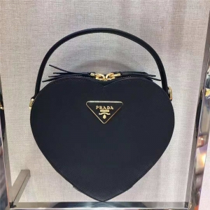 1BH144 Prada OdetteŮ�� �����_(d��)��(��i)�İ� ʮ�ּyţƤ Prada����� ��ɫ