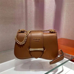 1BD184 Prada SidonieŮ�� �����_(d��)�ִ� СţƤ �����_(d��)朗l�� ��ɫ