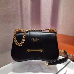 1BD184 Prada SidonieŮ�� �����_(d��)�ִ� СţƤ �����_(d��)朗l�� ��ɫ