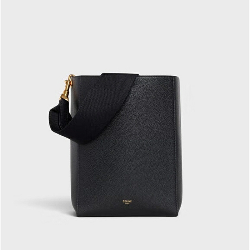 189303 Celine�ִ� SANGLE BUCKET С̖ ����СţƤ CelineˮͰ�� ��ɫ