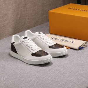 1A3MI2 LV Rivoli �\��Ь ƽ�yСţƤ��Monogram������Ь ��ɫ