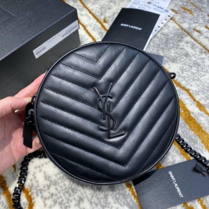 610436 YSLʥ�_�m VINYLE V�μy�W�p�⻬Ƥ��A�����C(j��)�� ��ɫ�ڿ�