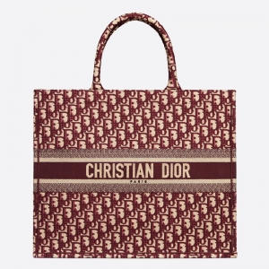 M1286 Dior Book Tote ��̖(h��o)�ִ� �Ƽtɫ Oblique ӡ��