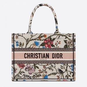 M1296 Dior Book Tote С̖(h��o)�ִ� ��ɫRosa Mutabilis ���C