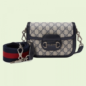 658574 Gucci �R㕿�1955ϵ��GG�����ִ� Gucci�R���� ���{(l��n)ɫ